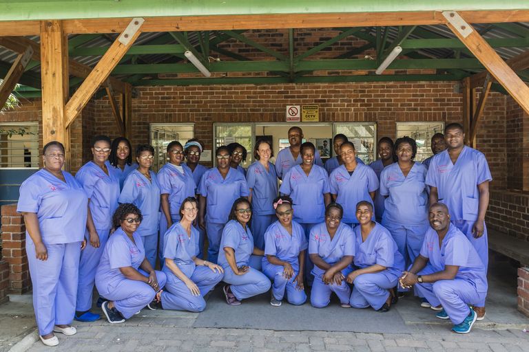 Medical Staff at Newlands Clinic who are treating people living with HIV/Aids.